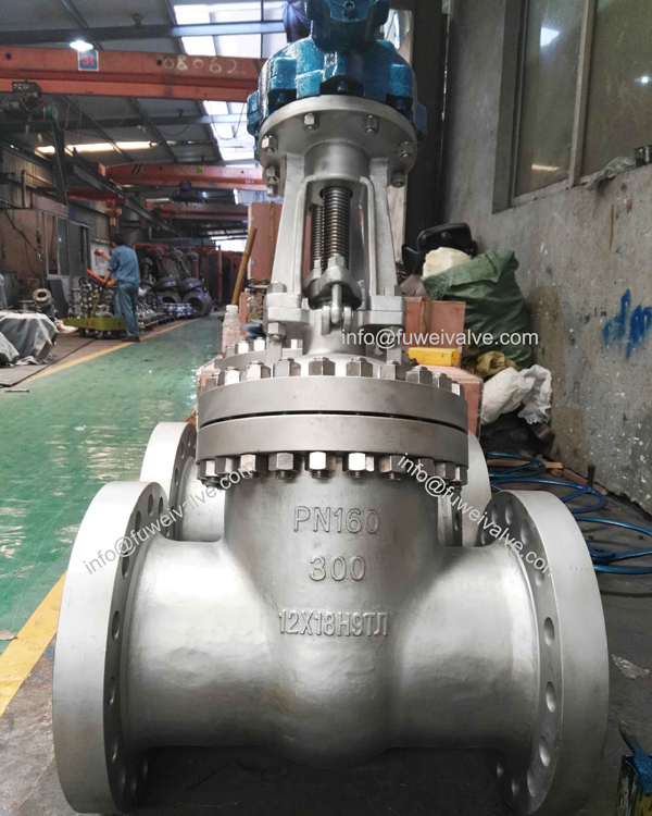 PN160 high pressure 12Х18Н9ТЛ GOST Gate Valve